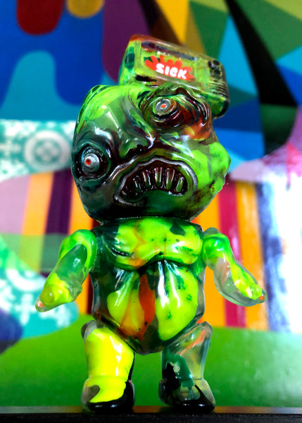 Wuhan SICK Custom tV HeAd Soft Vinyl Figure AEQEA Edit x Binbizii Phobia Toys