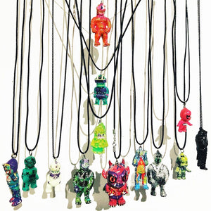 Pendant Necklace Designer Toy Kaijuwelry