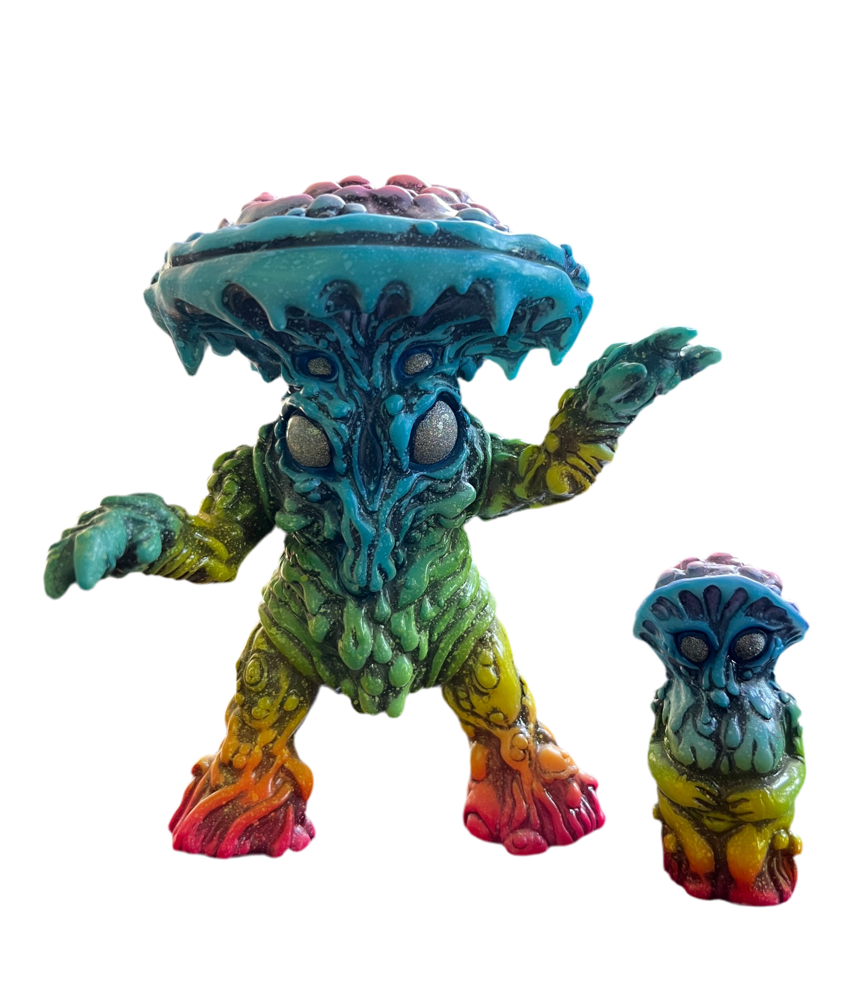 ソフビ　wonder gobrin Wonder Goblin x Skinner Maui Wowie Fungoid Man Sofubi Art