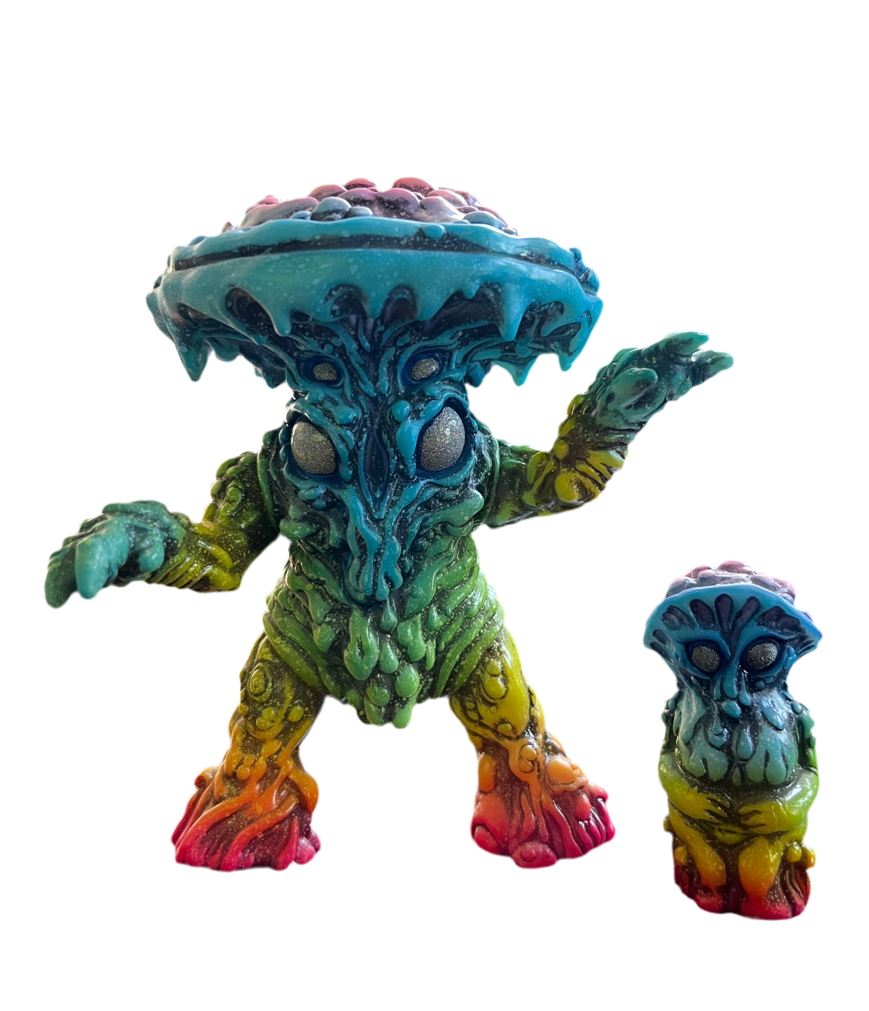 Wonder Goblin x Skinner Maui Wowie Fungoid Man Sofubi Art Toy Wonder Goblin x Skinner Maui Wowie Fungoid Man Sofubi Art Toy