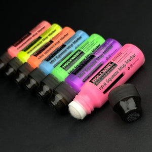 Holy Whit Mini Squeeze Mop Marker Graffiti Paint Pens 12mm/20ml