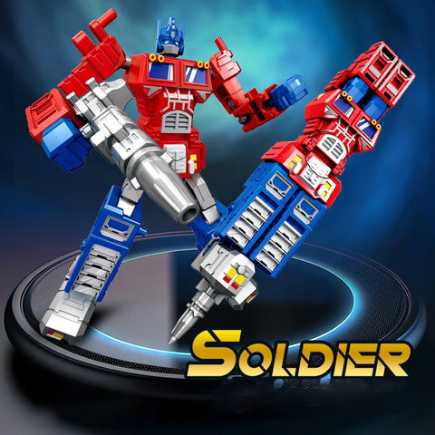 Mech Soldier Robo Action Figure Toy Pens