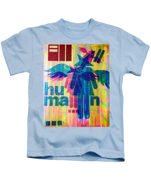 Aeqea Human://003 Kids T-Shirt