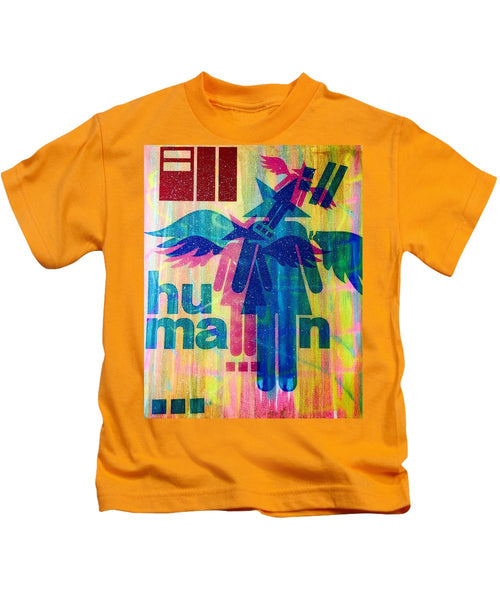 Aeqea Human://003 Kids T-Shirt