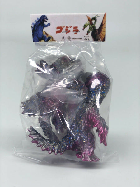 Marusan Toho Hedorah Purple Smog Monster Kaiju Sofubi Set Godzilla Store 3rd Anniversary Limited Release
