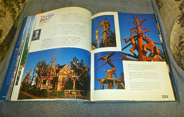 Fantasy Worlds : palaces, bizarre sanctuaries, colorful sculpture garden outsider art hardcover book (Taschen: English, German and French Edition)