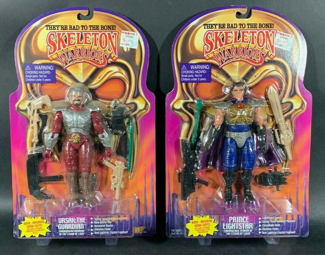 1994 Playmates popular Skeleton Warriors Grimskull Legion of Light Warrior Figure NEW