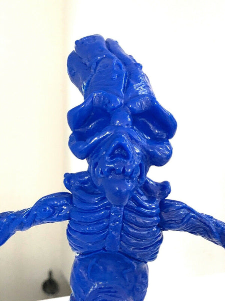 Leecifer Pickle Baby Japanese Blank Sofubi Unpainted Blue Soft Vinyl SDCC Exclusive Signed Designer Art Toy Figure