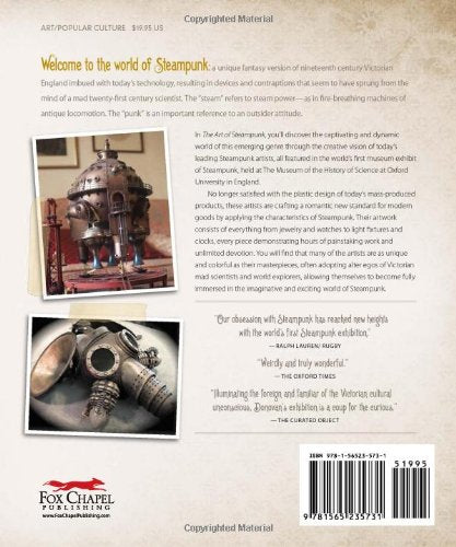 Art of Steampunk Book, Extraordinary Devices and Ingenious Contraptions from the Leading Artists of the Steampunk Movement