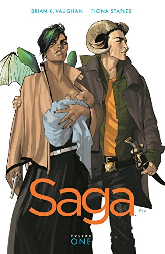 Saga, Vol. 1 - Saga Comic Series Graphic Novel Fiona Staples/Brian K. Vaughan