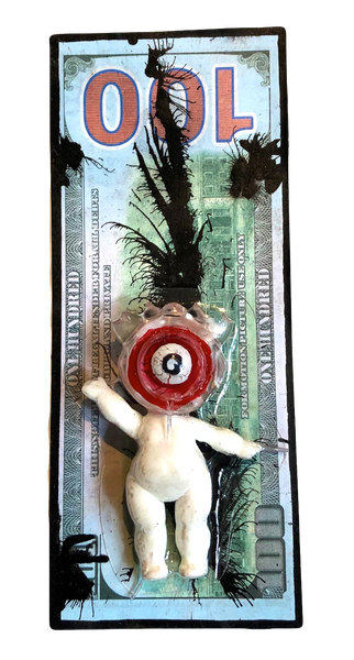 AEQEA All Seeing Lies As Above So Below Lying Eye of Kaiju King of Cash Asimov Sobe Lo Bootleg Bootleg Toy Art