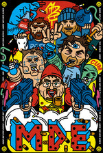 Million Dollar Extreme MDE Never Dies Bomb Squad Poster Art Print