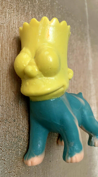 Bacee Bart Dog Mashup Custom Toy Art Sofubi Figure
