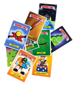 Braddams Family Mini Trading Card Series 1 Set GPK Parody Fan Set