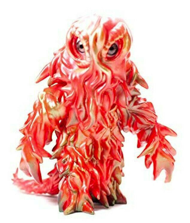 CCP Hedorah Sofubi Landing Burning Version Kaiju Soft Vinyl Figure Artistic Monsters Collection
