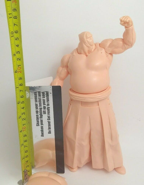 CCP Kinnikuman Bigguza Sofubi Kit Flesh Unpainted Soft Vinyl Martial Arts Figure Japan