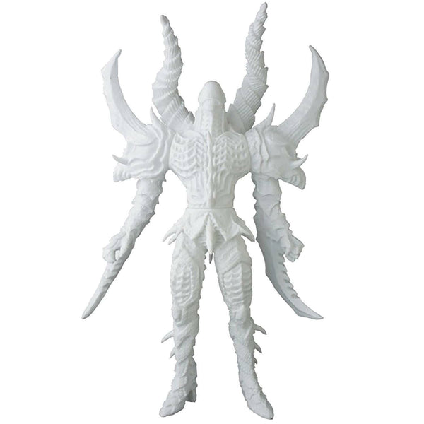 Medicom Demon Army General Kaimu Sofubi White Unpained Vinyl Designer Toy Figure