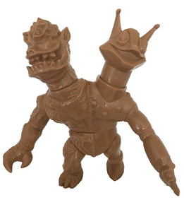 Elegab Daburunga Kaiju Cyborg Unpainted Brown Blank Sofubi Art Toy