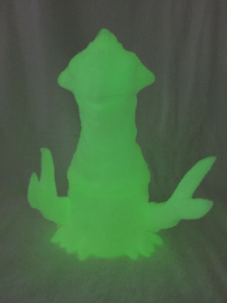 Elegab Devil UFO Sofubi Unpainted GID Blank Kaiju Sofvi Art Toy