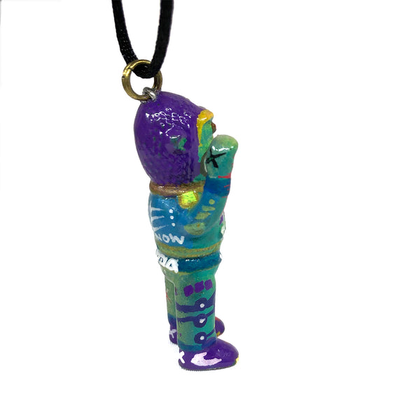 Neo Gorilla Iluilu X AEQEA Custom Kaijuwelry Pendant NeoSup Necklace Vinyl Artist Gacha Sofubi
