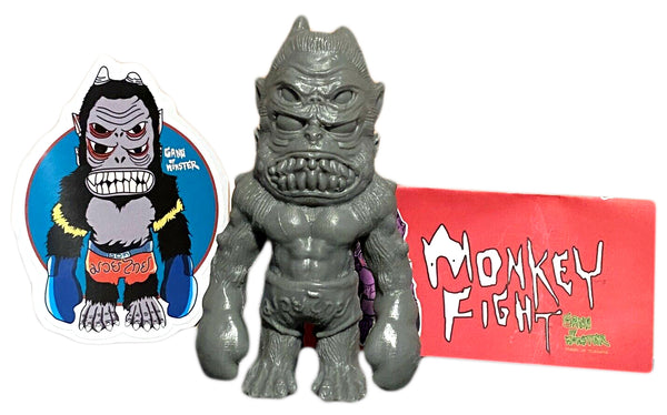 Gang Of Monster Monkey Fight Blank Unpainted Resin Toy Art Figure
