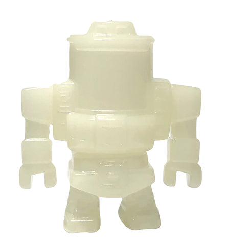 Gargamel Vendorbot Sofubi GID Soft Vinyl Glow in the Dark Robot Lucky Bag Mech Kaiju Bot Figure