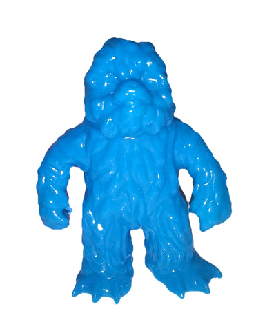 Gargamel First Brother Mini Hedoran Sofubi Zokki Kaiju Unpainted Blue Blank Designer Toy Figure