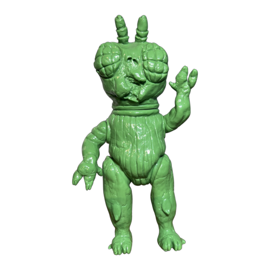 LULUBELL TOYS Grody Shogun ソフビ ブルドッグ パグ Grody Shogun Sofubi Art Toys, Sofvi Kaiju Custom Mashup Figures
