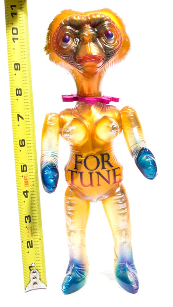 Kikkake Toy Iron ET Fortune Sofubi A.I.E.I.N Adult Intelligence Alien Soft Vinyl Designer Toy Japan