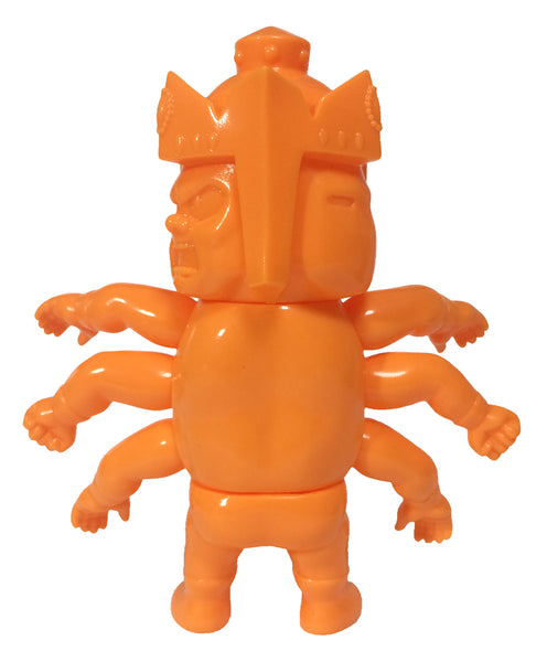 Kinnikuman Childhood Ashlaman Ashuraman Eraser Orange Unpainted Five Star Toy M.U.S.C.L.E. Soft Vinyl Figure