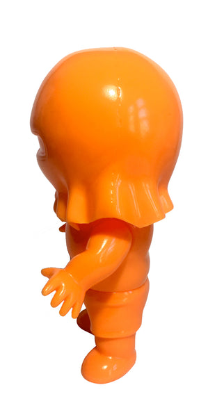 Kinnikuman Childhood Warsman Nikolai Eraser Orange Unpainted Five Star Toy M.U.S.C.L.E. Soft Vinyl Figure