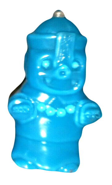 KtoKto Hopping Vampire Sofubi Monster Finger Puppet Blue Soft Vinyl Designer Toy Figure