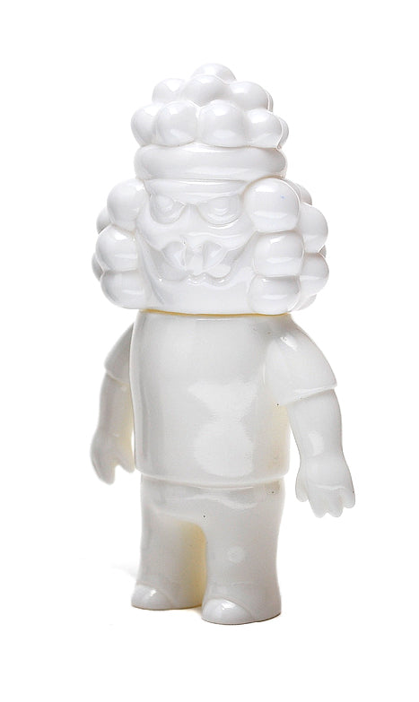 Le Merde Hollis Price Sofubi White Unpainted Soft Vinyl Blank Designer Toy Figure