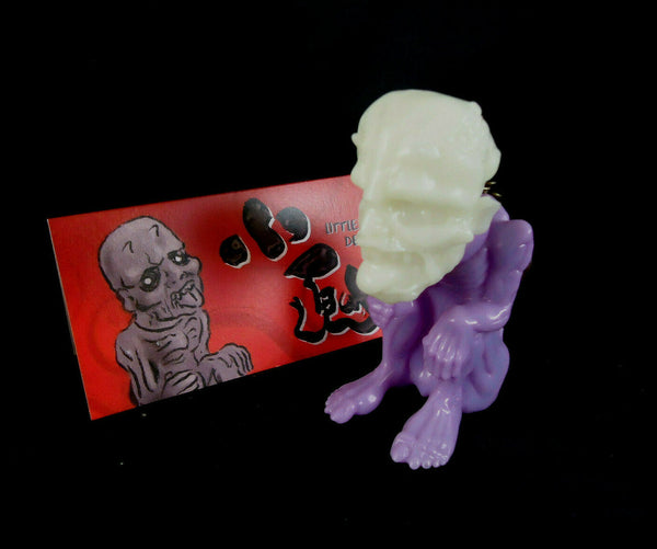 Little Devil Sofubi Keychain by PLA-nan Hobby Blank Mixed-Part GID Sofvi Soft Vinyl Kaiju Figure