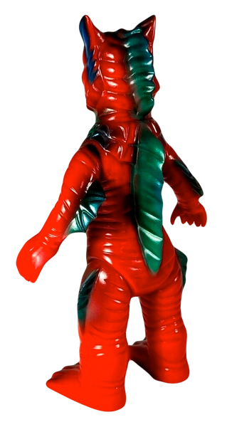 M1Go Ragon Sofubi Kaiju GID Krotpong Customized Soft Vinyl Designer Toy Ultraman Figure