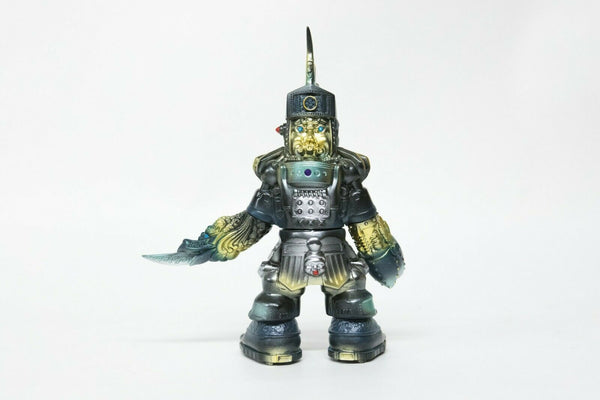 Mirock Toy Massive Attack Golden Bomber Sofubi Custom Painted Japanese Designer Toy