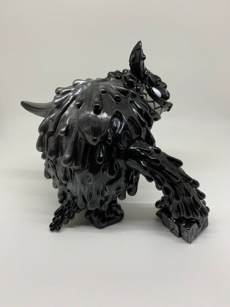 Magman Monster Sofubi Kaiju For Grownups Black Metallic Wonderwall Touma Limited Edition Sofvi Designer Toy