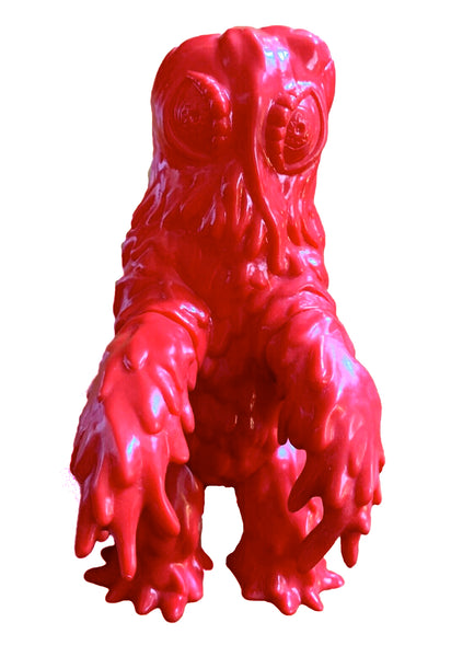 Marusan Hedorah Smog Monster Retro Sofubi Unpainted Red Sofvi Godzilla Kaiju Soft Vinyl Figure