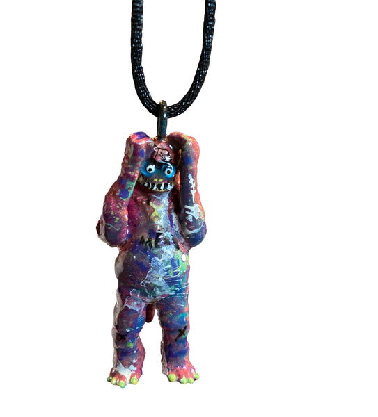 Media Psychosis (Self Induced) AEQEA Pendant Custom M1 Ultraman Mini Ultra Q Acro PVC Figure Necklace