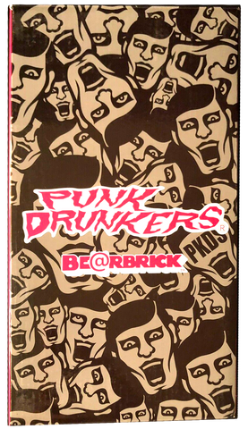 Be@rbrick Punk Drunkers Aitsu 400% Medicom Designer Toy Figure 2017