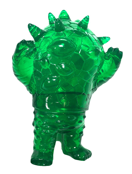 Max Toy Co. Micro Kaiju Eyezon Green Clear Sofubi Monster Unpainted Sofvi Soft Vinyl Designer Toy