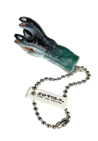Microman Micronauts Flame Gun Henshin Cyborg Gashapon Kaiju Pendant Necklace Keychain