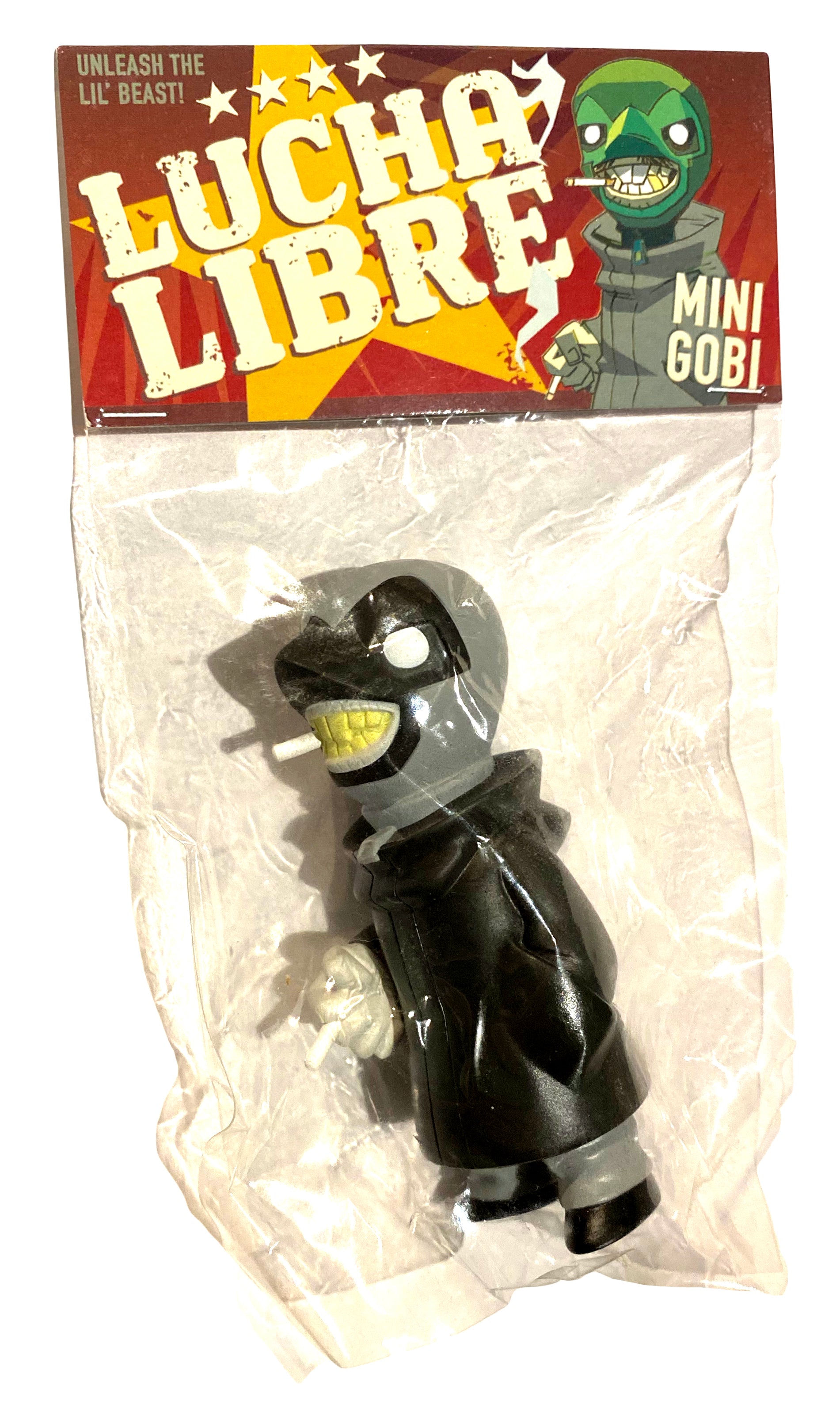 MuttPop Lucha Libre Sofubi Mini Gobi Classico Soft Vinyl