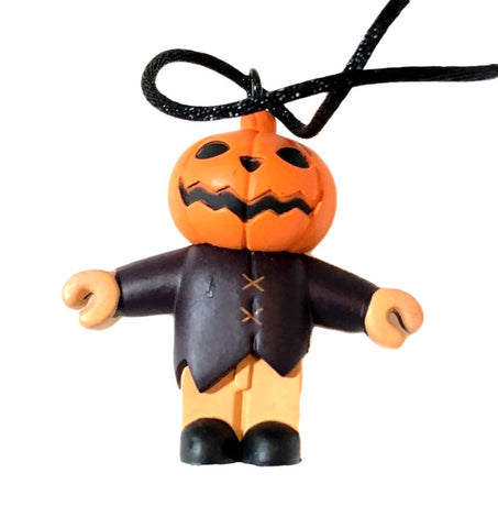 Nightmare Before Christmas Pumpkin King Pendant PVC Mini Figure Necklace