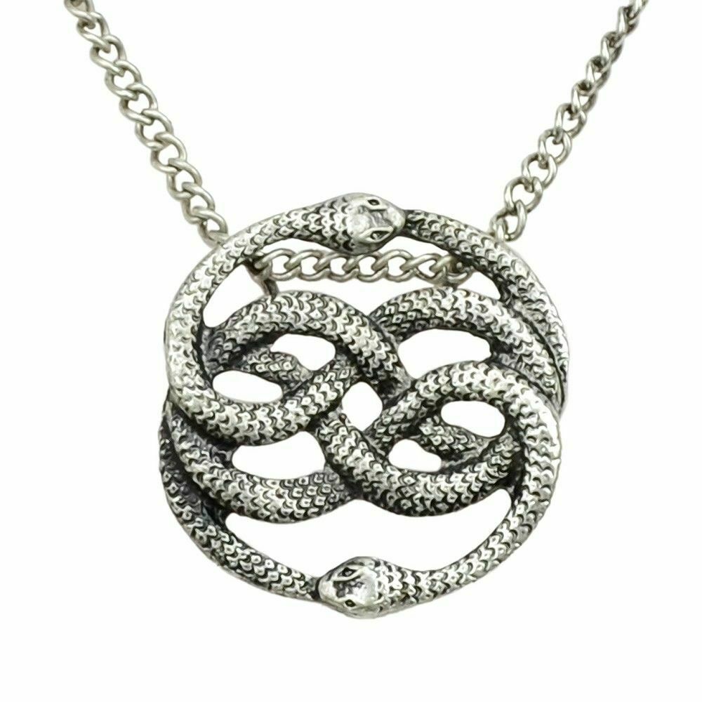 Buy Auryn Amulet Necklace gold Neverending Story Silver Pendent Atreyus  Charm Inspired Jewelry Online in India - Etsy