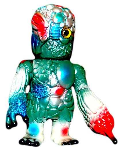 RealxHead Mutant Chaos Sofubi Green Blue Red Metallic Soft Vinyl Designer Toy
