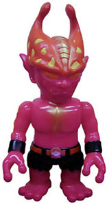 RealxHead Mutant Evil Sofubi Dark Pink Soft Vinyl Figure