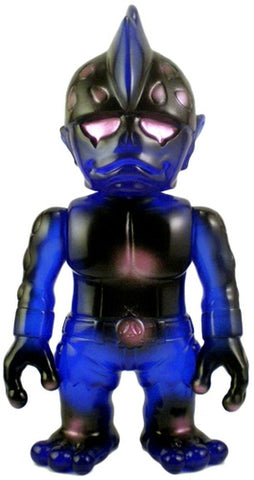 RealxHead Mutant Head Sofubi Blue Soft Vinyl Figure