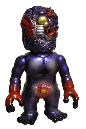 RealxHead Chaosman Sofubi Hibiki Colorway Purple Metallic Soft Vinyl Designer Toy Figure