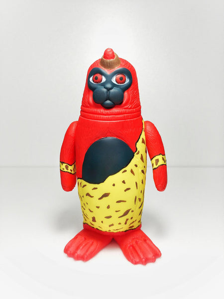 Sealmon Sofubi Red Goblin Soft Vinyl Designer Art Toy by Montoz Studio Korea